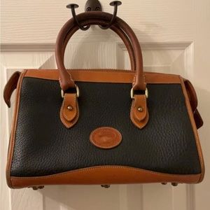Vintage Dooney and Bourke Black satchel